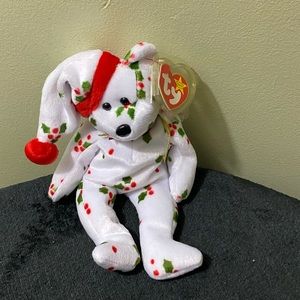 Ty Beanie Baby 1998 Holiday Teddy